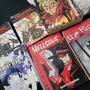 6 Piece Manga Lot - Various Action